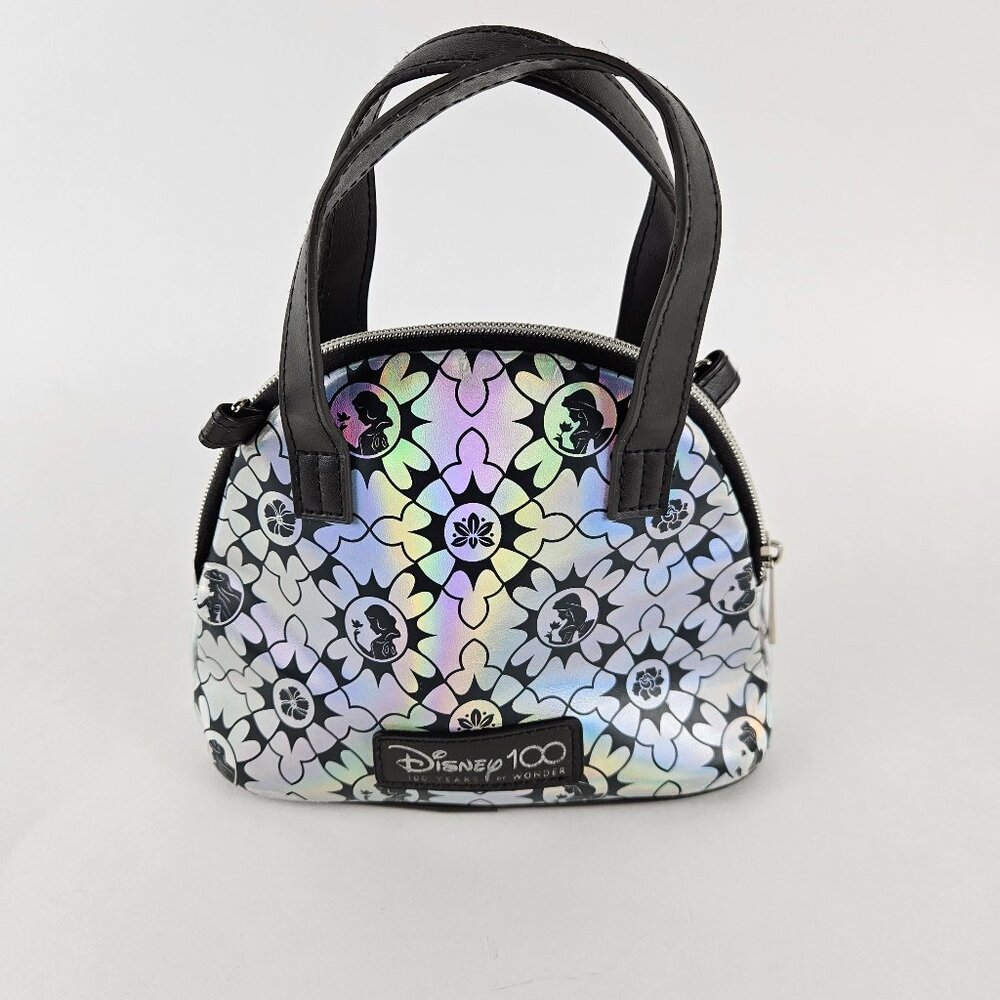 Disney Metallic 100 Years of Wonder Princess Mini Crossbody Bag Satchel